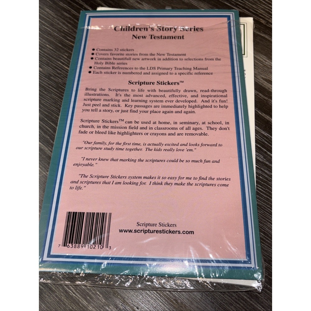 Scripture Stickers Lot Of 2 - Picture 6 of 6